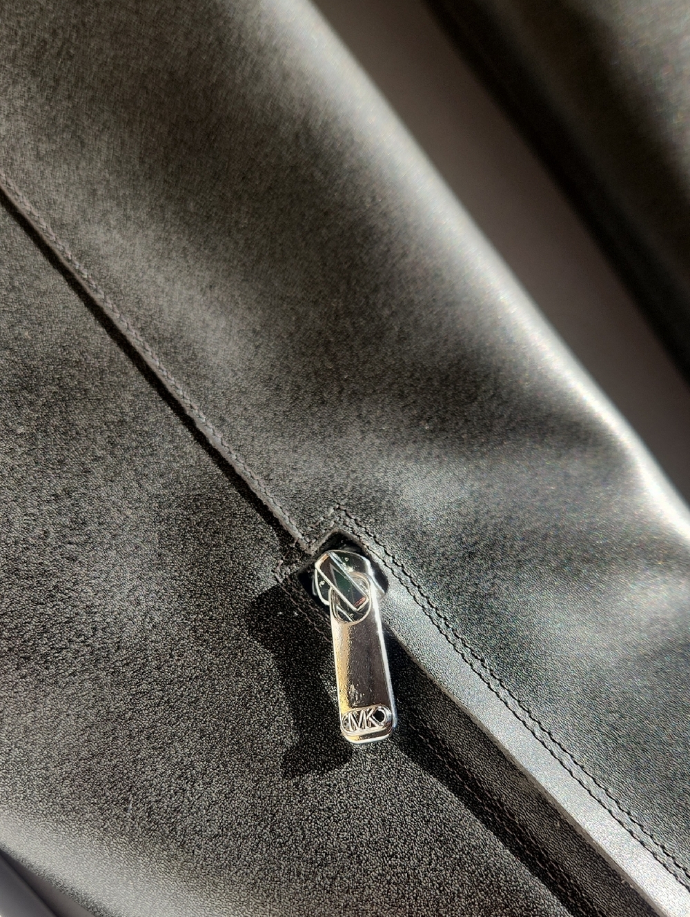 Michael Kors Burnished Leather Knee Boots in Brown - Picture 3 of 5